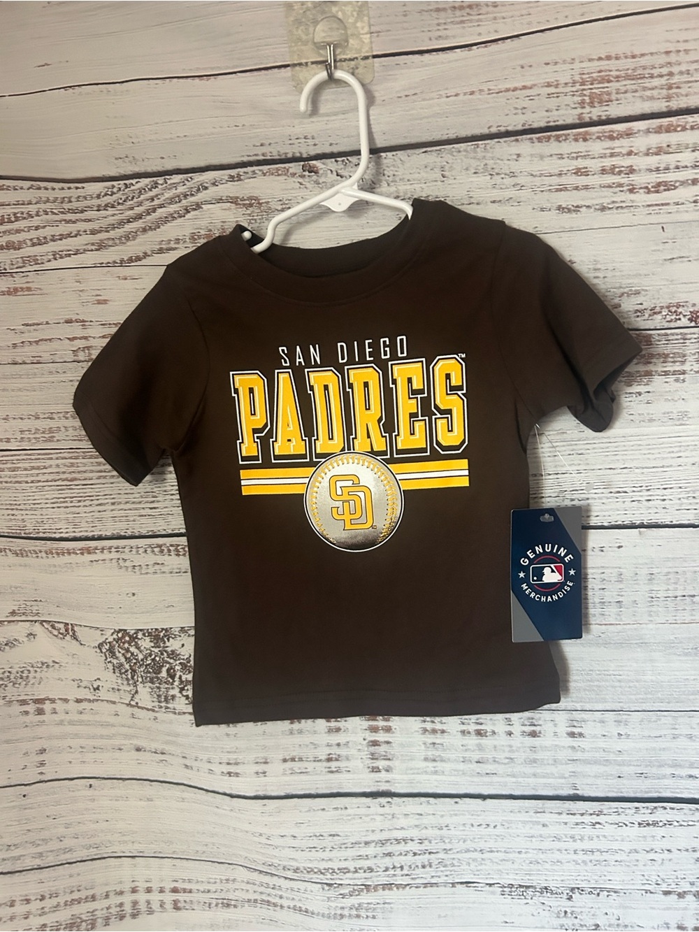 NWT San Diego Padres shirt 3t